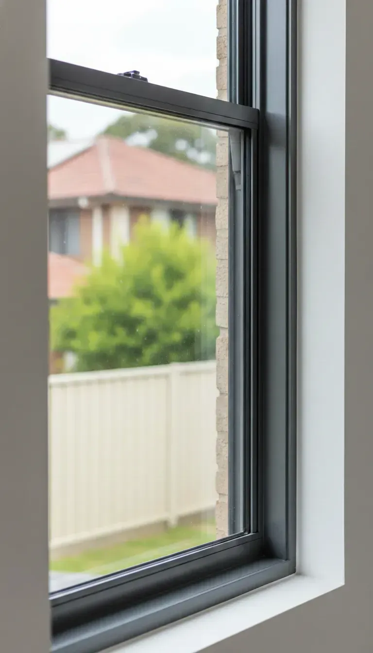 Timber sash window re-glazing and putty repair in Hamilton heritage style home